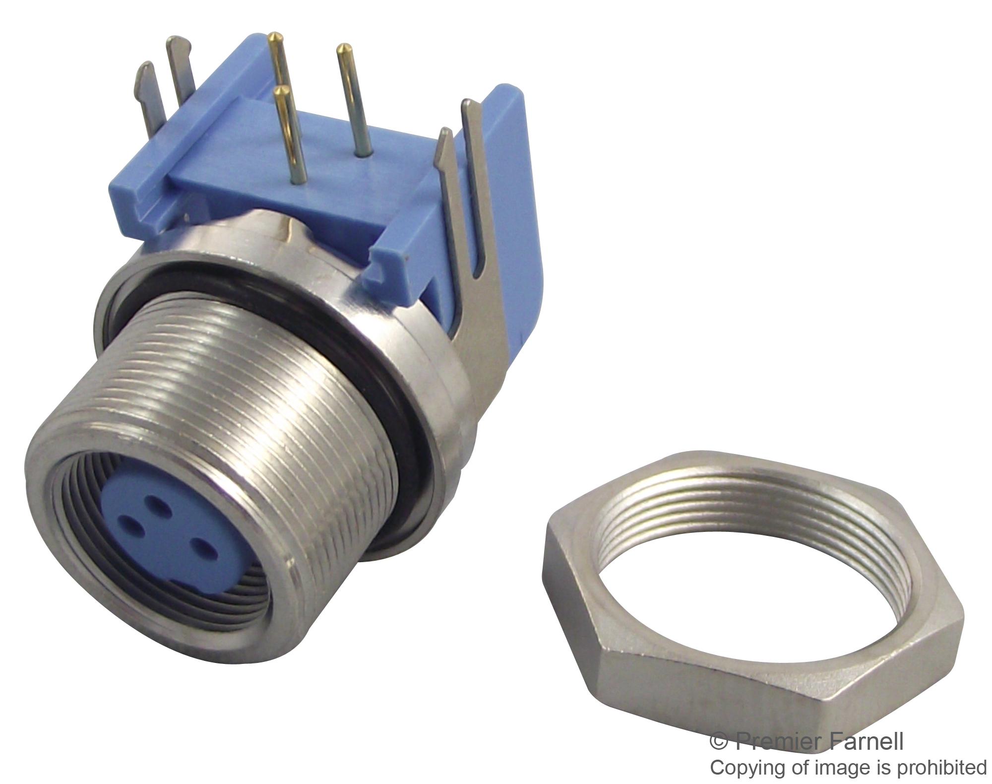 T01-0560-S03 SOCKET, PCB, R/A, 3WAY TE CONNECTIVITY
