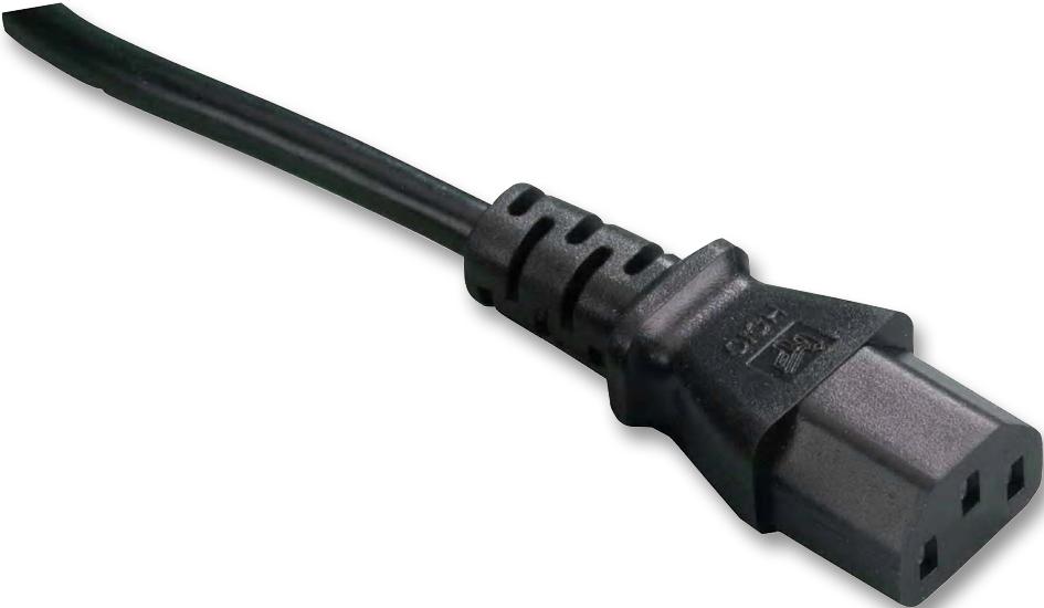 JA-501 + ( H05VV-F 0.75MM 3G 2M) POWER CORD, BARE END TO IEC, 2M, 10A MULTICOMP PRO