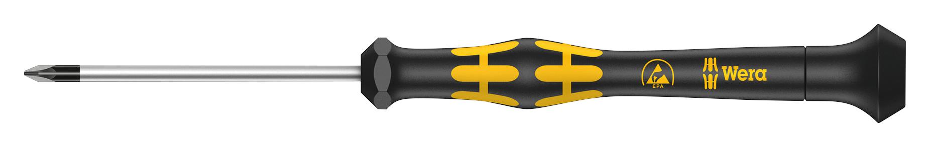 030115 SCREWDRIVER, PRECISION, POZI NO.0X60MM WERA