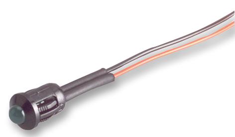 T000105 LED INDICATOR, PANEL MNT, 8MM, RED CML INNOVATIVE TECHNOLOGIES