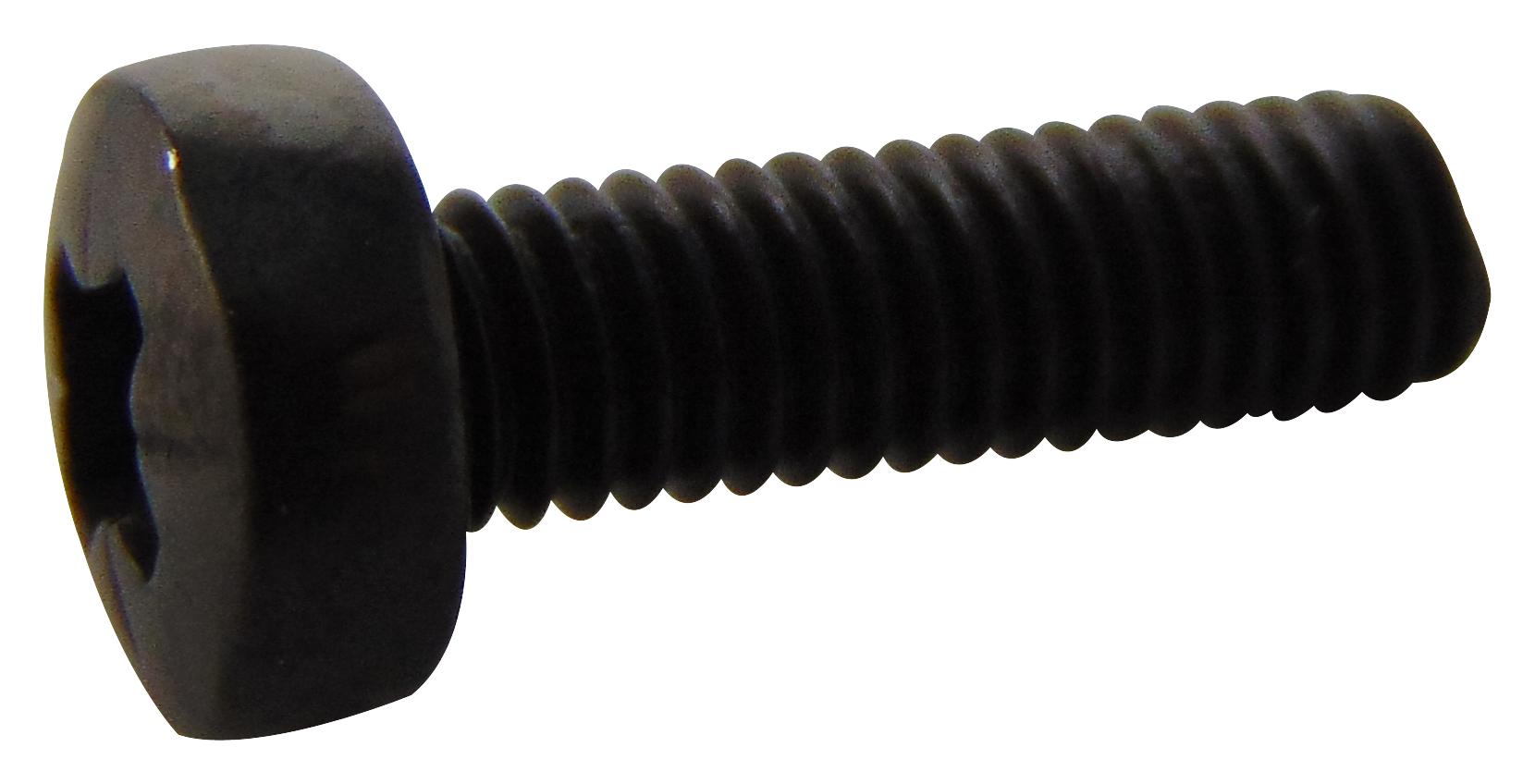 M310 PRSTMCB100- SCREW, POZI PAN, STEEL, BLK, M3X10,PK100 TR FASTENINGS