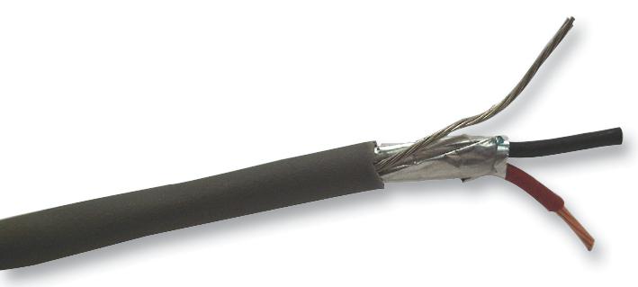 5500FE.00152 CABLE, SEC, SHLD, GREY, 3.3MM, 152.4M BELDEN