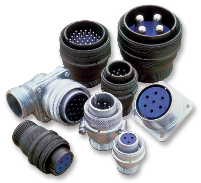 97-3101A22-14PW CONNECTOR, CIRCULAR, SIZE 22, 19WAY AMPHENOL