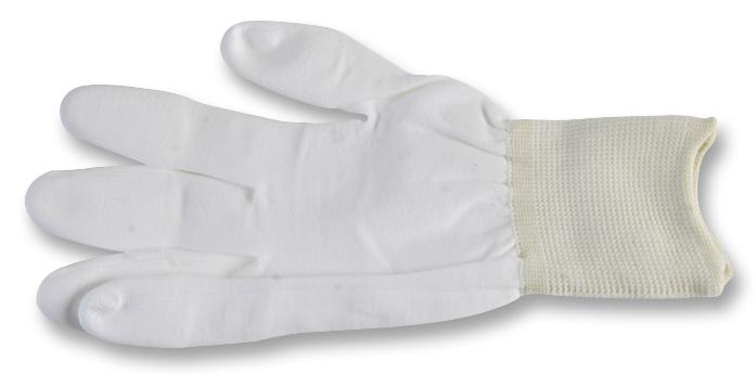 109-0919 ESD PU TIP GLOVES, NYLON, XL, PK10 MULTICOMP