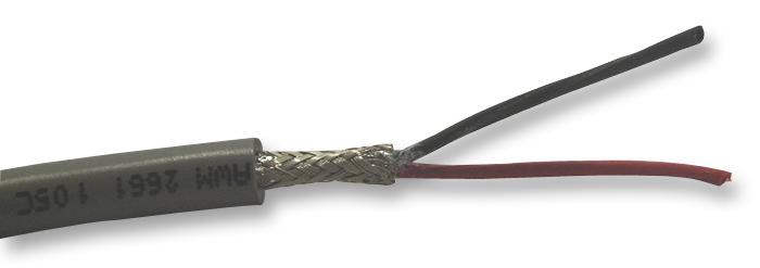 86701CY DATA CABLE, 22AWG, SCRN, 1PAIR,  PER M ALPHA WIRE