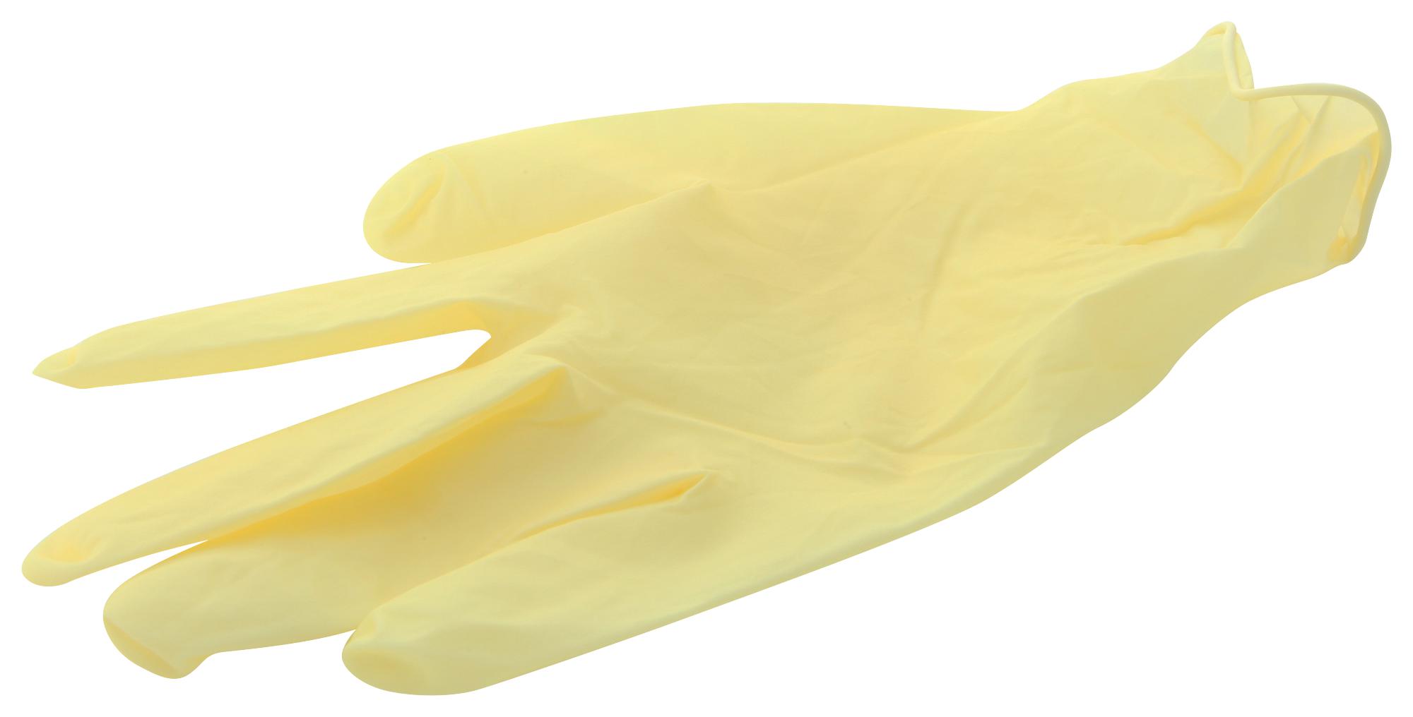 DYC200-02-C100-9-T-M GLOVE, LATEX, M, PK100 MULTICOMP