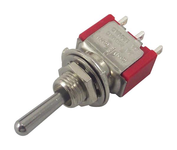 1MS4T1B5M1QE SWITCH, SOLDER TAG, SPDT, MOM-OFF-MOM MULTICOMP PRO
