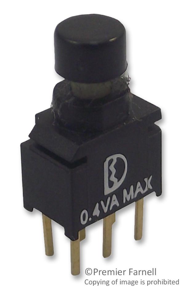 P8UD8WR2C2M2RES SWITCH, PUSH BUTTON, DPDT, ON-MOM MULTICOMP PRO