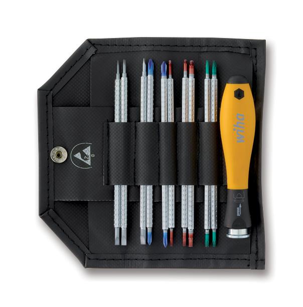 2691 T11 ESD ESD REVERSIBLE BLADE SET, 11PCS WIHA