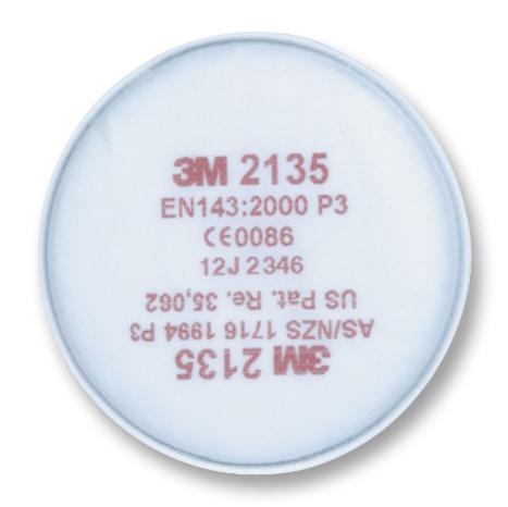 2135 PARTICULATE FILTERS P3 PK2 3M