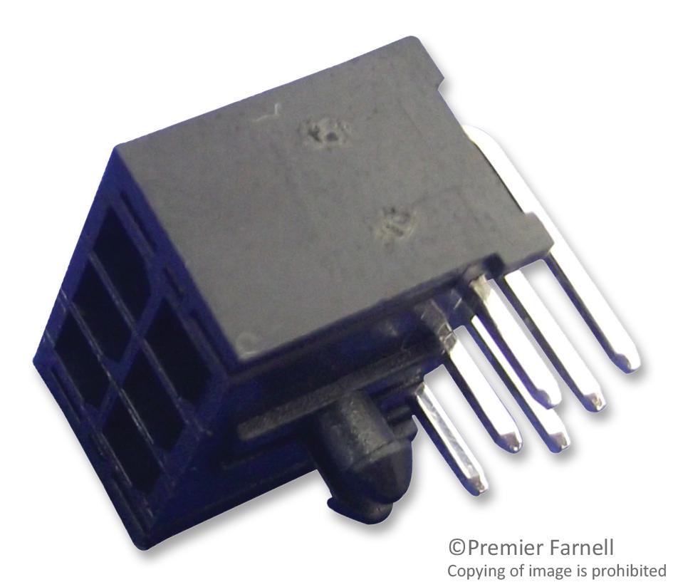 MC34339 HEADER, RIGHT ANGLE, DUAL ROW, 6 WAY MULTICOMP PRO