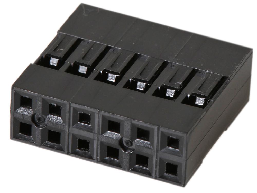 2226B-12 CRIMP HOUSING, 2 ROW,  12WAY MULTICOMP PRO