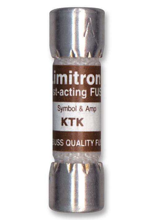 KTK-10 FUSE, FAST ACTING, 10A EATON BUSSMANN