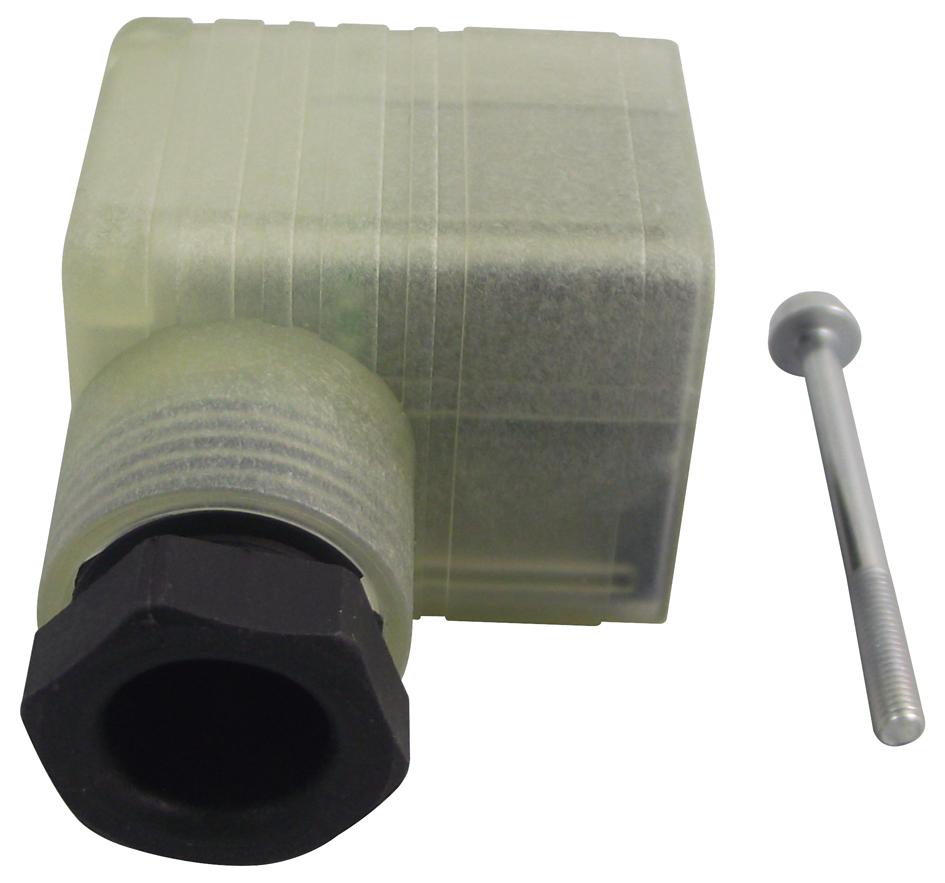 934416002 CONNECTOR, LED, PROTECTIVE DIODE, BLACK HIRSCHMANN