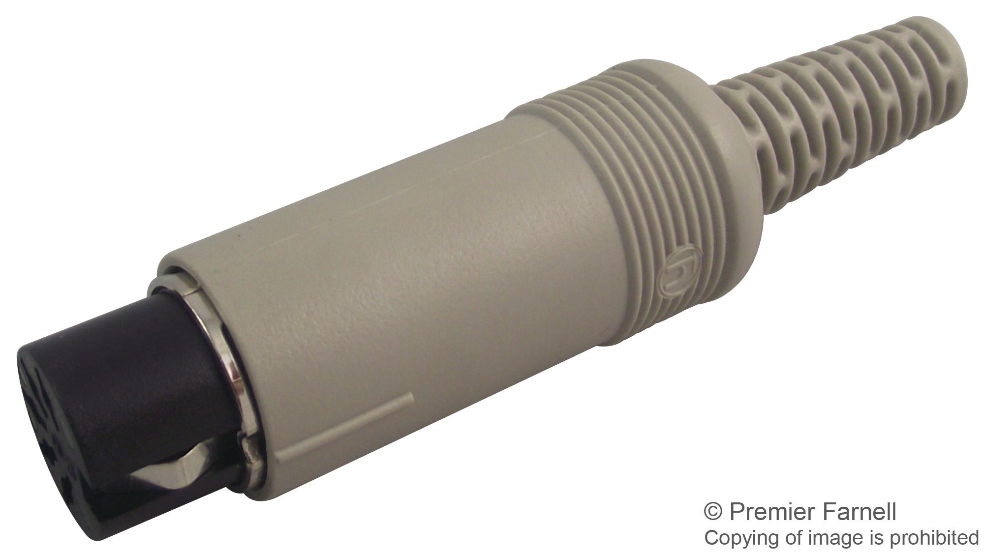 930149517 DIN-SOCKET, INSUL HANDLE, SOLDER HIRSCHMANN