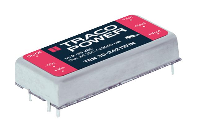 TEN 30-2423WIN DC/DC, ±15V/1A, 30W TRACO POWER