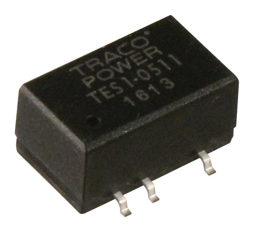 TES 1-2423 DC/DC, 24V/±15V, 1W, SMD TRACO POWER