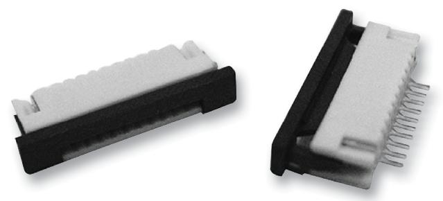 68611014122 FFC, 1MM, R/A, TOP, ZIIF, 10WAY WURTH ELEKTRONIK