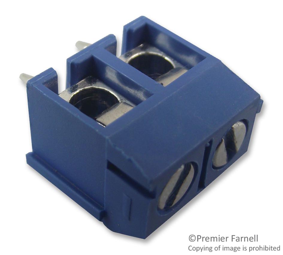 691102710002 TERMINAL BLOCK, WIRE TO BRD, 2POS, 14AWG WURTH ELEKTRONIK