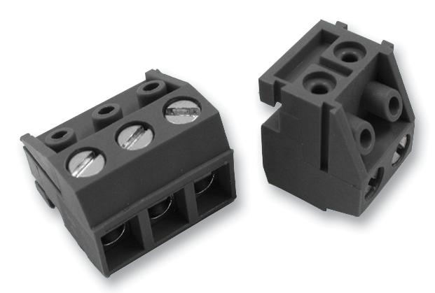 691301710003 TERMINAL BLOCK, PLUGGABLE, 3POS, 14AWG WURTH ELEKTRONIK
