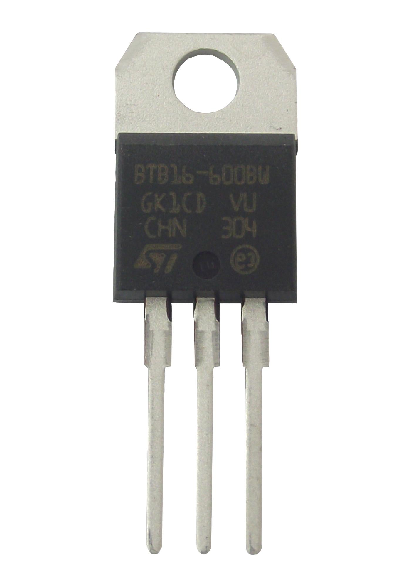 BTB16-600BWRG TRIAC, THYRISTOR TYPE STMICROELECTRONICS