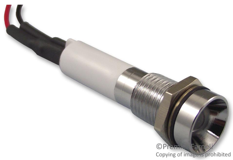 NLD29W9035W0500 LED INDICATOR, 24V WHT NLD ELECTRONIC