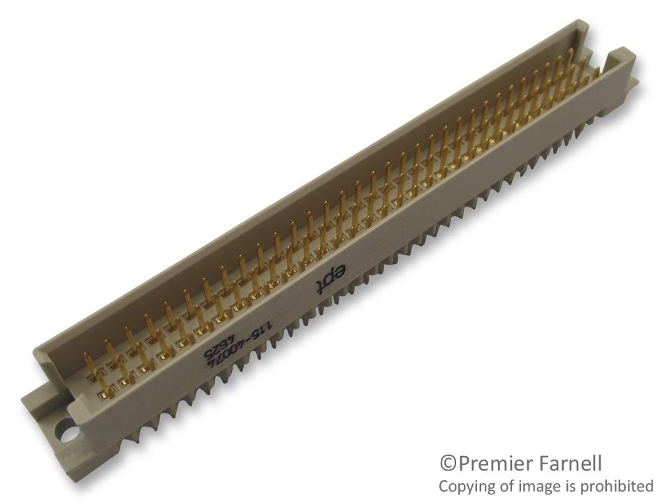 115-40074 MALE, SOLDER, TYPE R, CL2, 96WAY, 4MM EPT