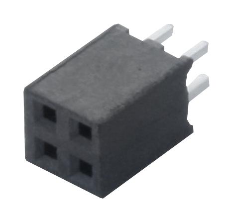 SQT-102-01-L-D RECEPTACLE, 2MM, VERT, 4WAY SAMTEC