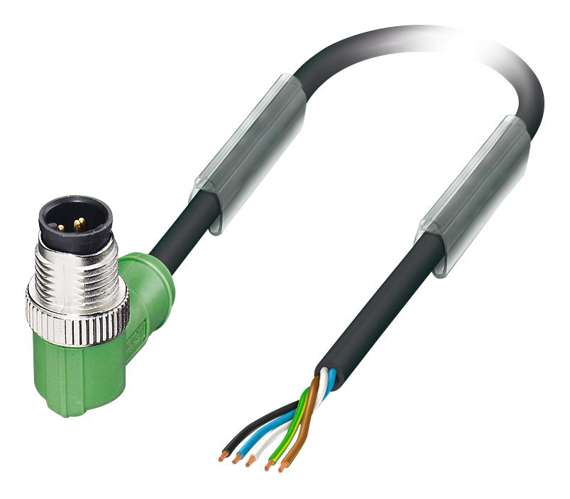 1669796 SENSOR CORD, 5P, M12 PLUG-FREE END, 1.5M PHOENIX CONTACT
