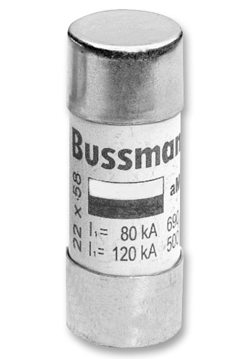 C22M80 FUSE, 80A, MOTOR RATED, 22X58, 500V EATON BUSSMANN