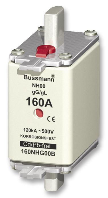125NHG00B FUSE, 125A, NH DIN, 500V EATON BUSSMANN
