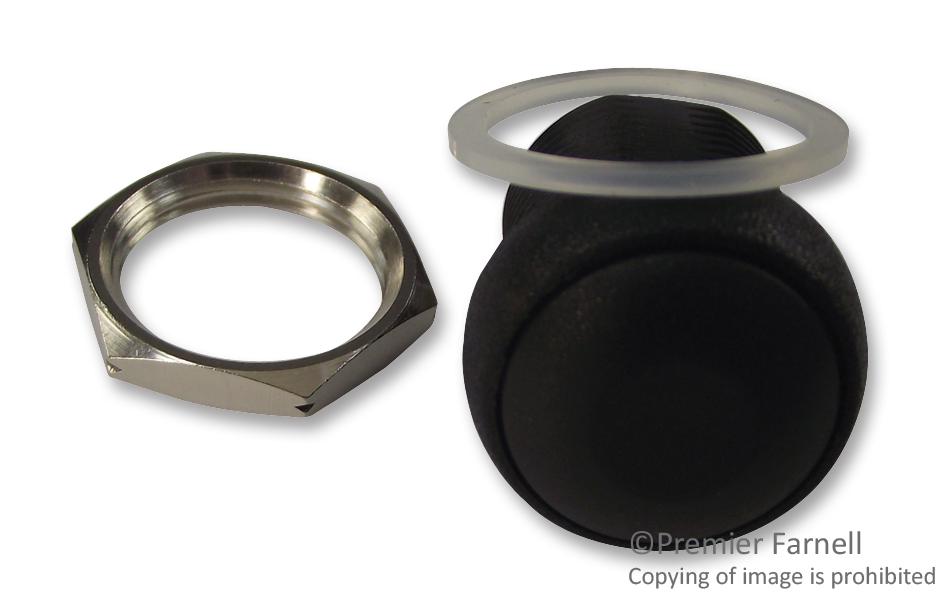 IRR3V222 SWITCH, NO, ROUND, BLACK, IP67 APEM