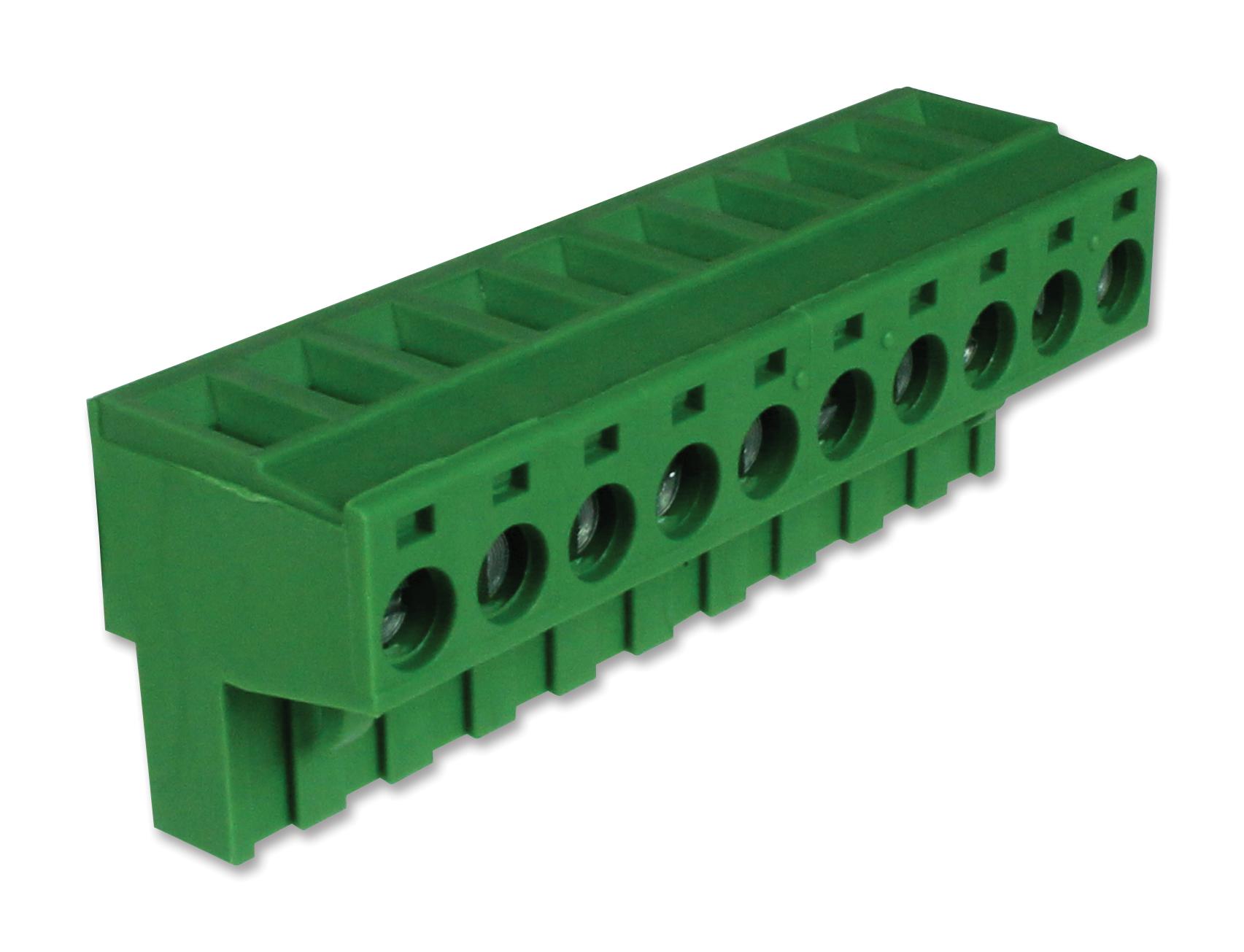 CTB9208/10 TERMINAL BLOCK, PLUGGABLE, 10POS, 12AWG CAMDENBOSS