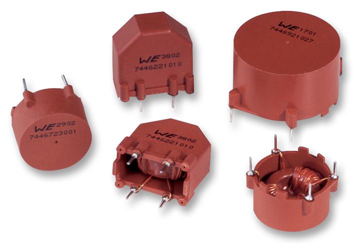 7446926002 CHOKE, COMMON MODE, 1.8MH, 6A WURTH ELEKTRONIK