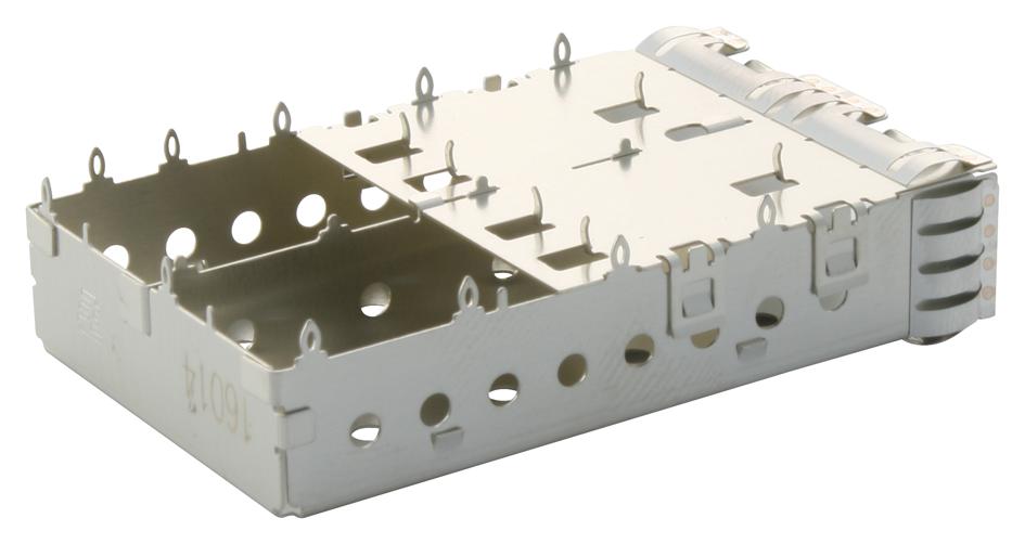 2007263-1 CAGE, GANGED, 1X2, SFP+ TE CONNECTIVITY