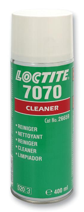 7070, 400ML LOCTITE 7070 CLEANER AEROSOL, 400ML LOCTITE