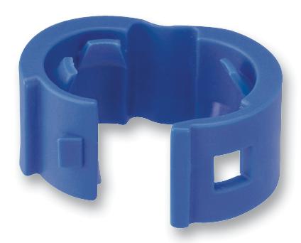 PCBANDBU-Q CABLE CLIP, PATCH CORD, BLUE, PK25 PANDUIT