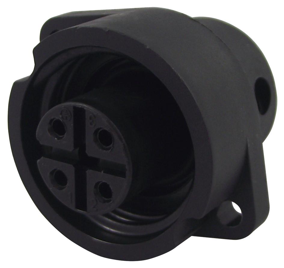 09-4224-00-04 SOCKET, RECEPTACLE, 3WAY+PE BINDER