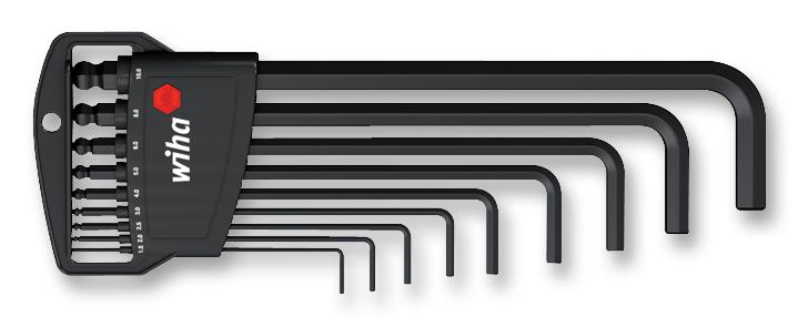 369H9B BALL END HEX L-KEY SET, 9-PC WIHA