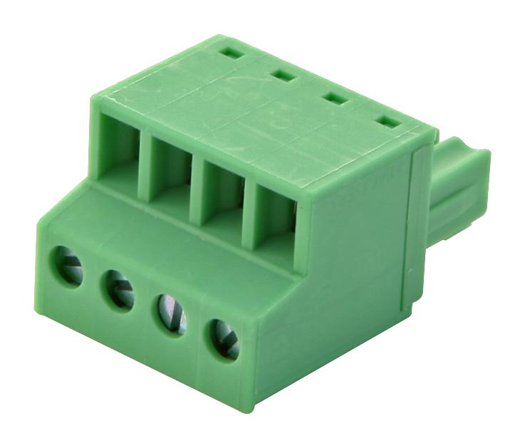 FRONT-MC1,5/4-ST-3,81 TERMINAL BLOCK, PLUGGABLE, 4POS, 16AWG PHOENIX CONTACT