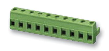 GMSTB2,5/5-ST-7,62 TERMINAL BLOCK, PLUGGABLE, 5POS, 12AWG PHOENIX CONTACT