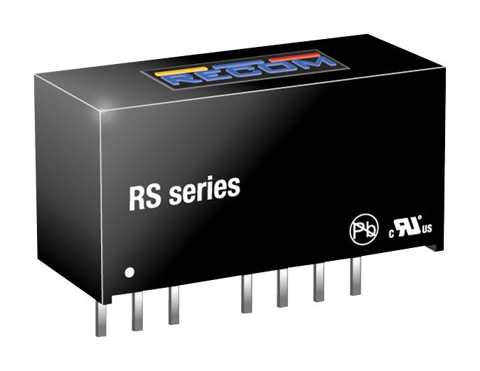 RS-1215S DC-DC CONVERTER, 15V, 0.134A RECOM POWER