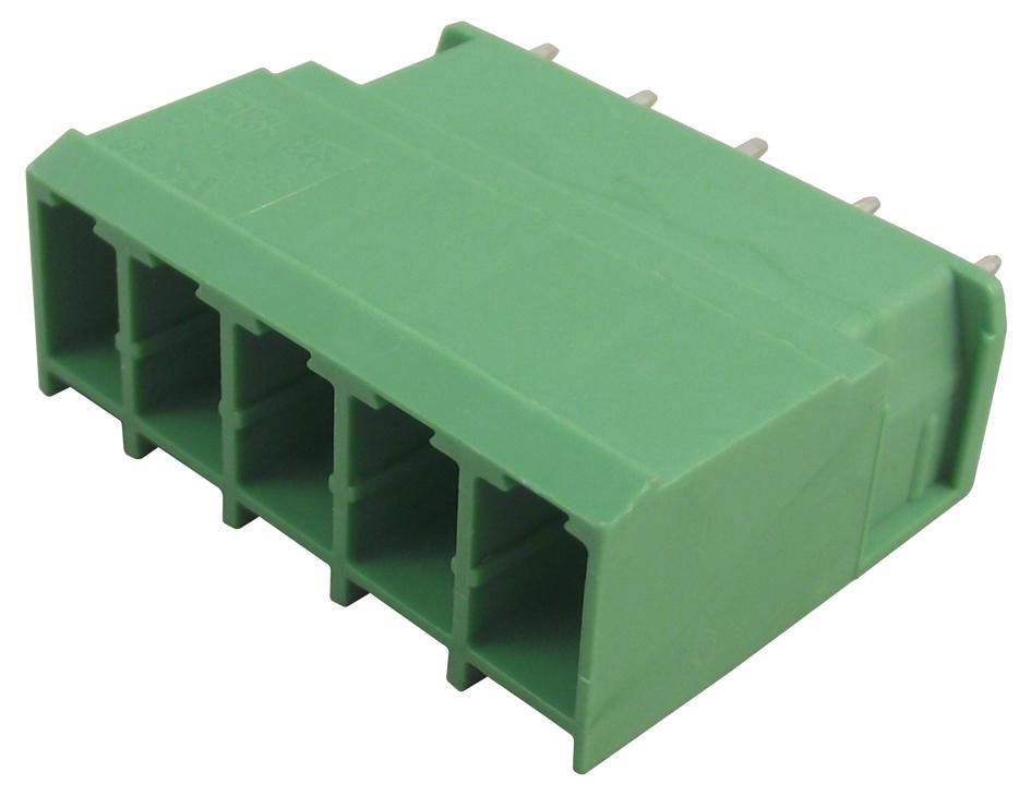 PCV 4/5-G-7.62 HEADER, PCB, VERTICAL, 7.62MM, 5WAY PHOENIX CONTACT