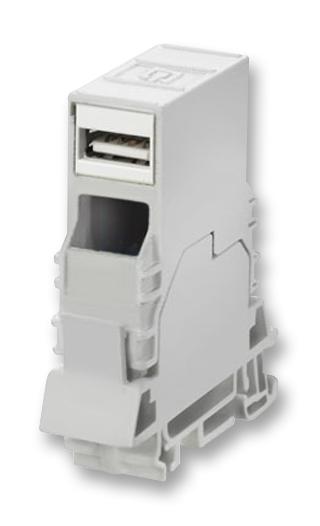 8946960000 MOUNTING RAIL OUTLET, USB WEIDMULLER