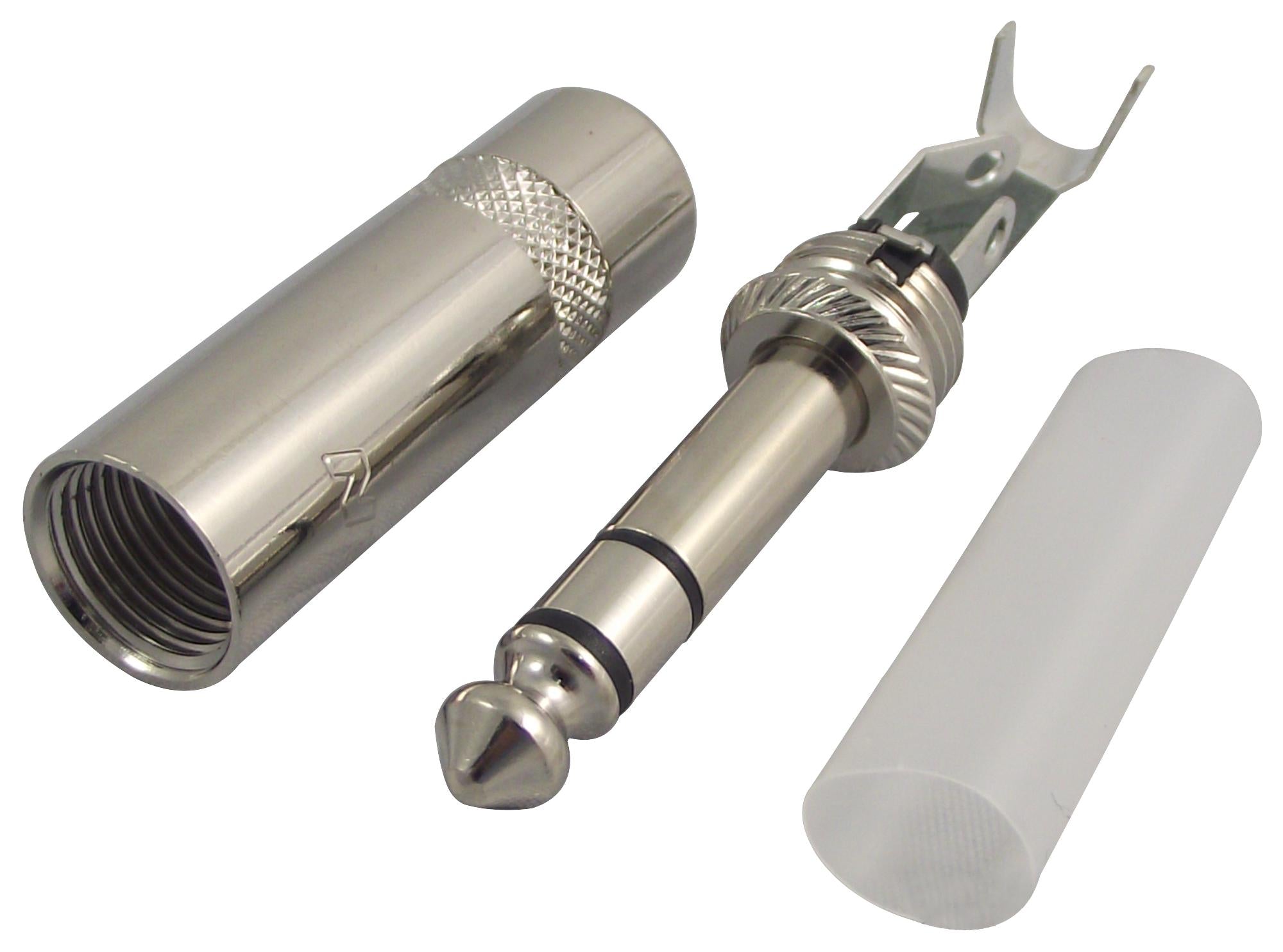 NYS228 PLUG, 6.35MM, 3WAY, NICKEL REAN