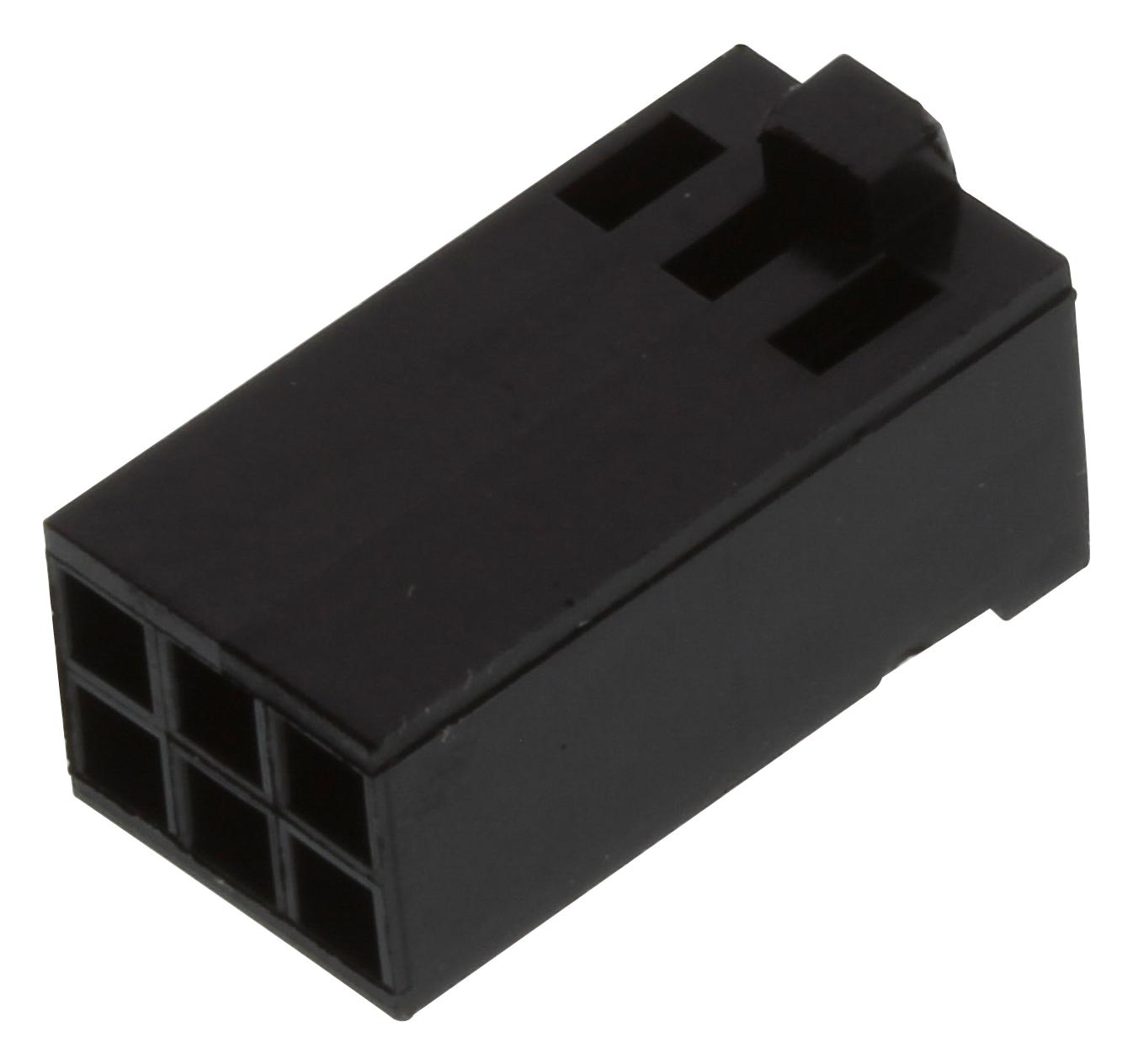 87631-2 CRIMP HOUSING, 2 ROW, 2X3WAY AMP - TE CONNECTIVITY