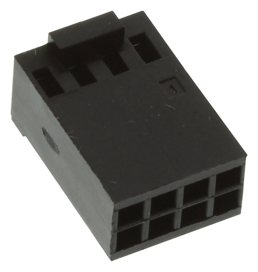 87631-4 CRIMP HOUSING, 2 ROW, 2X4WAY AMP - TE CONNECTIVITY