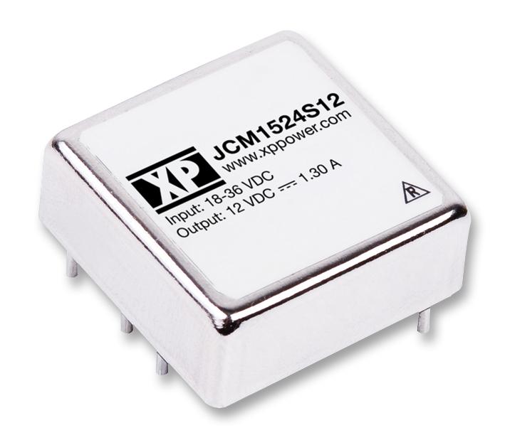 JCM1524D05 DC/DC CONVERTER, 15W, 1" X 1" XP POWER