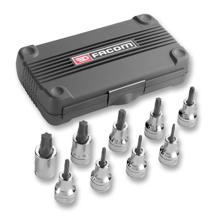 AMEX.3 TORXBIT SET 1/2" DRIVE FACOM