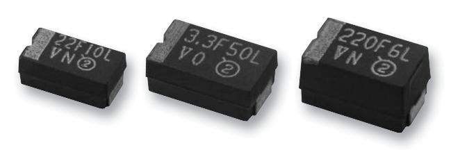 TP3C107K010D0900AS CAP, 100UF, 10V, TANT, CASE C VISHAY